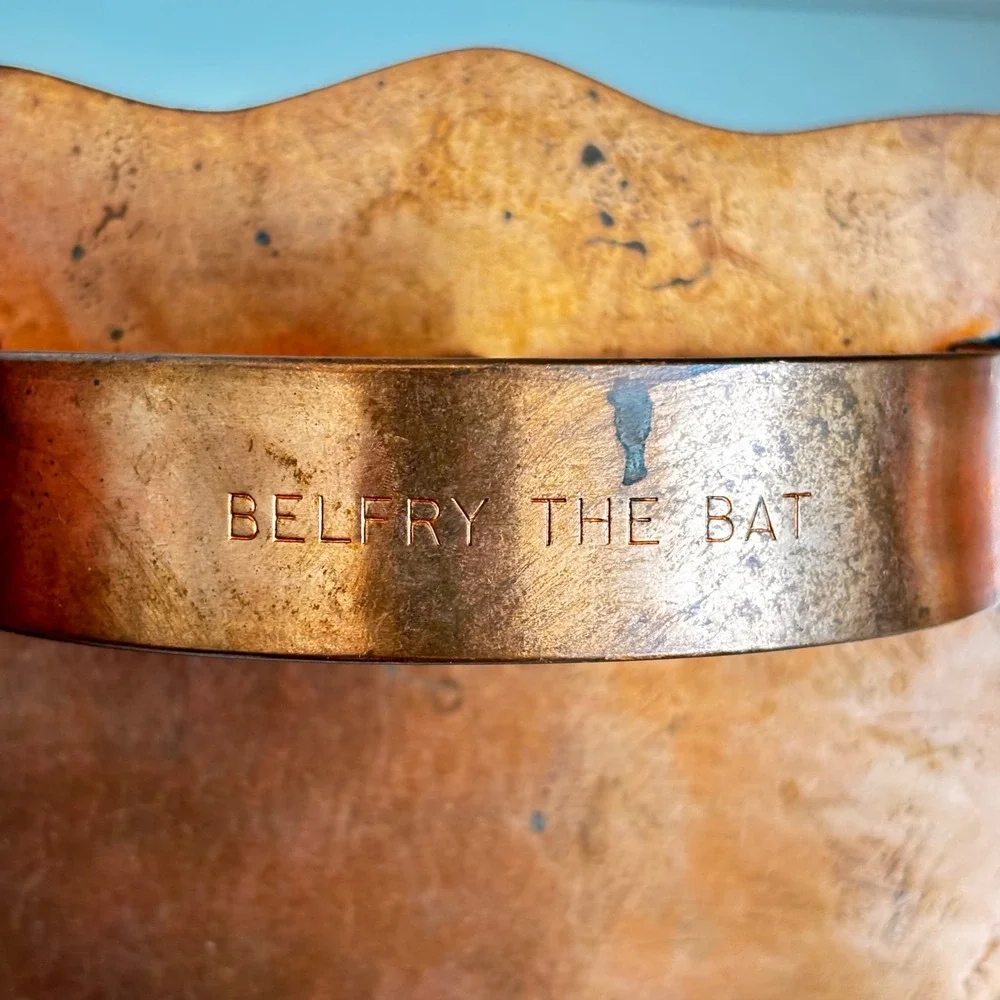 Martha Stewart Copper Bat‎ Cookie Cutter Belfry the Bat Halloween Vintage Large